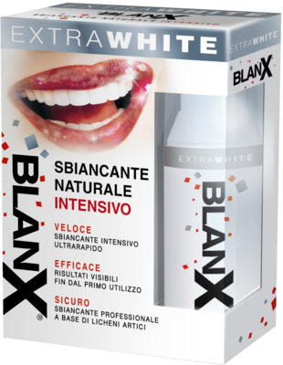 Blanx  Blanx Extrawhite Trattamento sbiancante naturale intensivo  ultrarapido a base di licheni artici